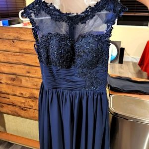 Navy Prom Dress